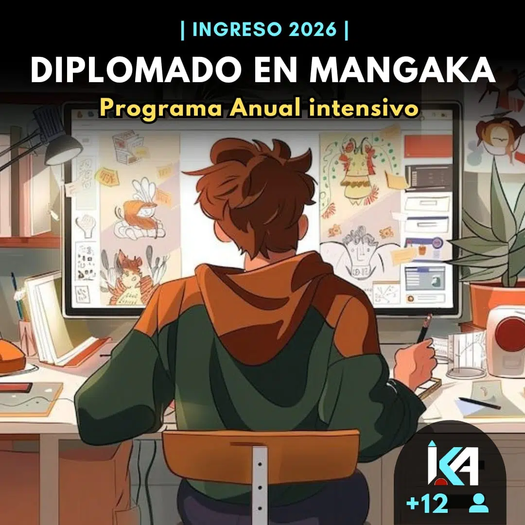 portada del curso "Diplomado de Mangaka"